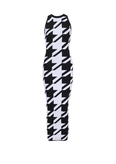 Mid-length knit dress