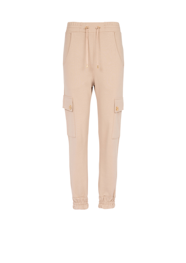 Pantalon de jogging cargo en coton éco-design